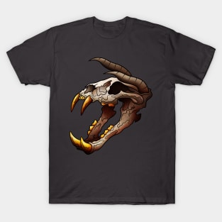 Demon Cat Skull T-Shirt
